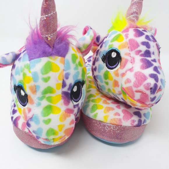 Build A Bear Unicorn Non Skid Plush Slipper - Picture 4 of 7